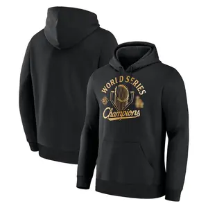 Men's Los Angeles Baseball Black 2025 World Series Champions Locker Room Parade Hoodie