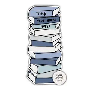 Book Stack Bookmark (Winter)
