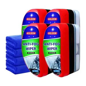 8PCS Car Glass Anti-Fog Coating Cleaner, Car Cleaning Agent, Prevents Fogging on Windshield, Reduces Temperature Difference Clarity, Suitable for Cars and Boats