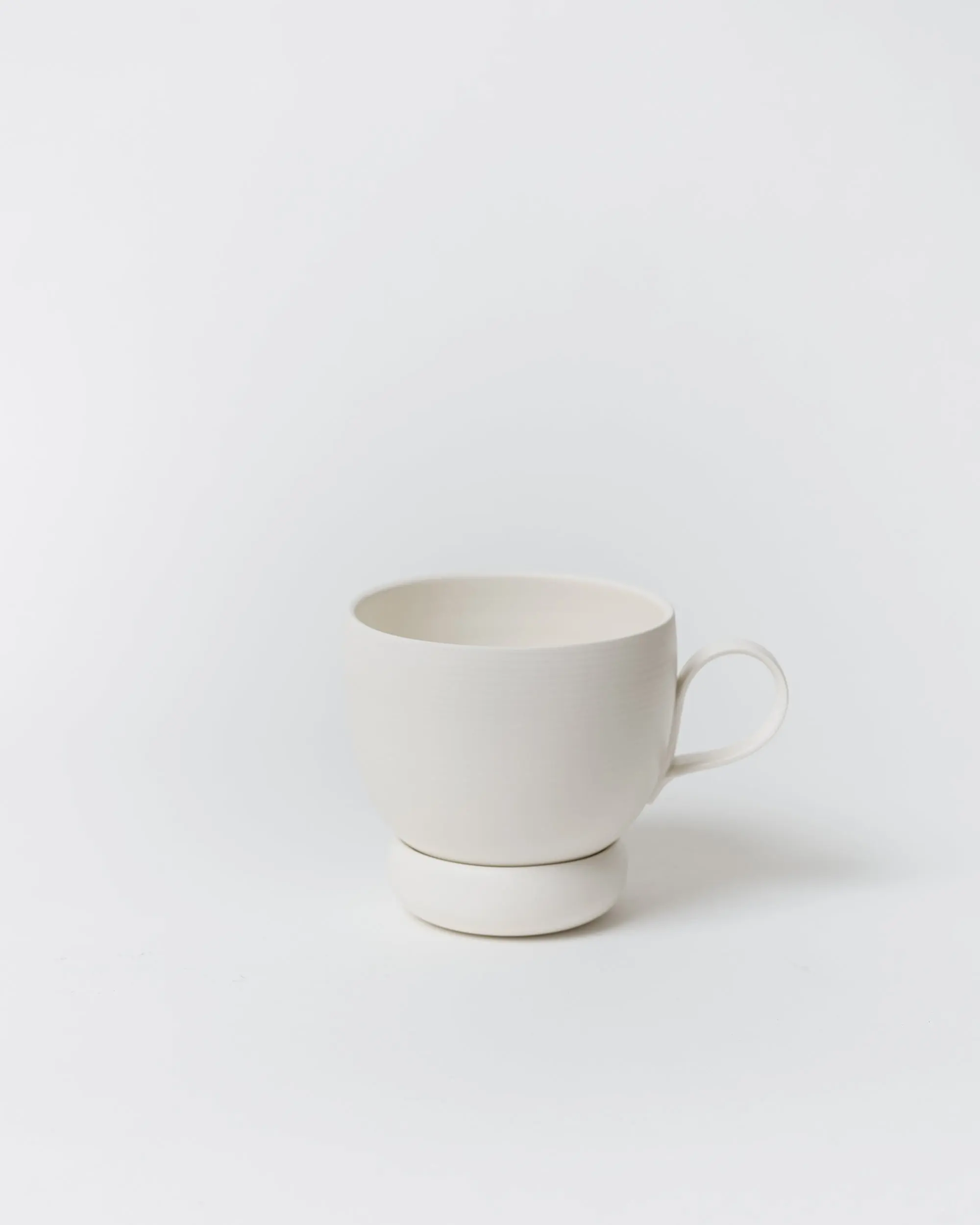 White Peekaboo Coffee Mug