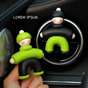 New creative car air freshener, car perfume diffuser for air vents, decorative diffuser stone, women's car interior accessory