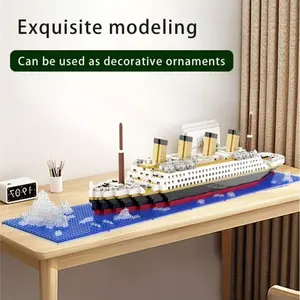 Titanic Building Block Set - Recreate the Iconic Ship with 3000+ Pieces, Perfect for Collectors and Model Enthusiasts