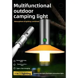 Long battery life Mini camping lighting Ambient light Portable light strip Field camp Multifunctional tent light