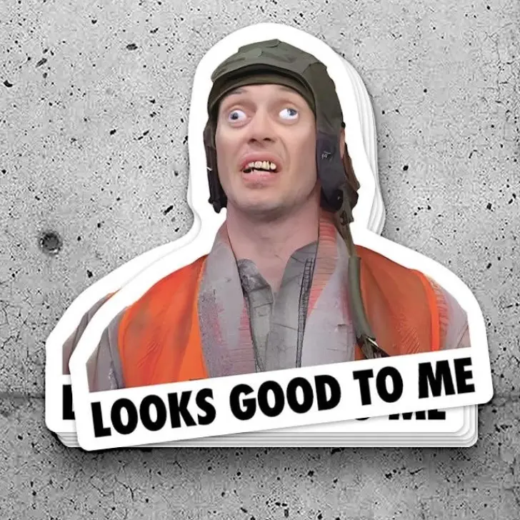 Looks Good To Me Meme Sticker, Hard Hat Stickers, Lineman Sticker, Hard Hat Stickers For Men