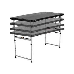 Lifetime 4-Foot Fold-In-Half Adjustable Table (Light Commercial)