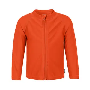 G Gradual Boys Toddler Rashguard Swimwear Long Sleeve UPF 50+ Sun Protection Lightweight Swim Shirt for Baby Kids Outdoor Wear