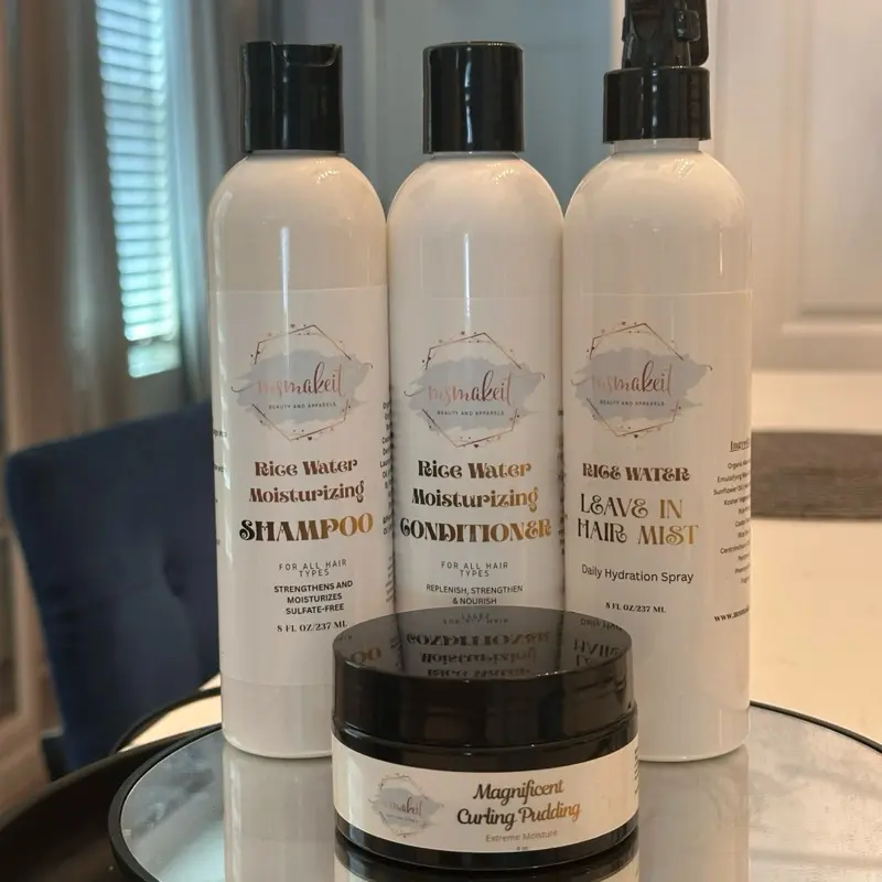 Msmakeit Wash and Go Go  Bundle, Healthy Hair, Hair Routine