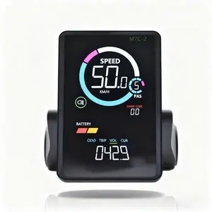M7C-2 E-Bike LCD Display Multi-Voltage 18V-60V 5PIN & 6PIN Waterproof Design Black Friday  Xmas Gift for Cyclists bikes for adults 75 mph qla  waye Electric Bike Controller