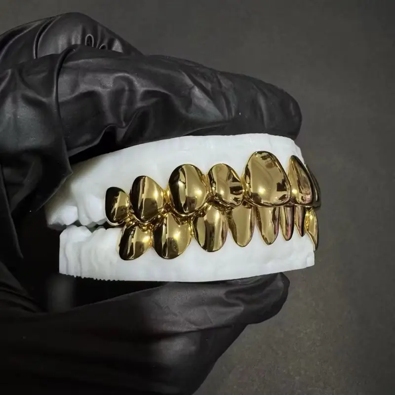 10K Perm Cut Gold Grillz