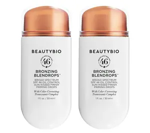 BeautyBio Blendrops SPF 46 Skin Makeup Primer Drops Duo