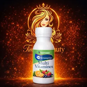 Daphney Herbal Wellness Vitamin Capsules Pou Grossi - Daily Plant-Based Formula for Vegan Wellness Support