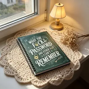 TikTok Made Me Buy It Password Logbook | Organize Usernames Easily