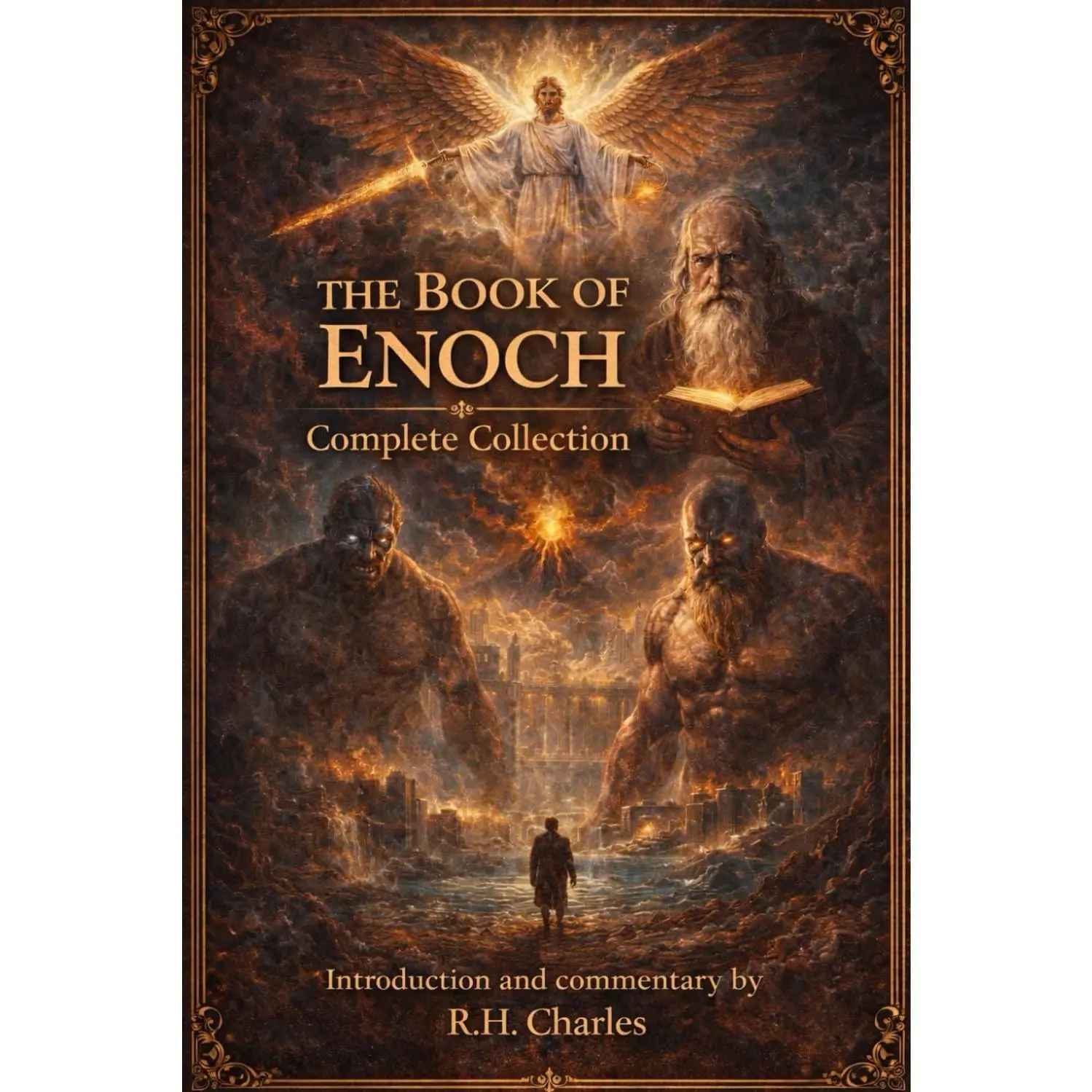 THE BOOK OF ENOCH. THE COMPLETE COLLECTION.: Translated with commentary by R.H.Charles
