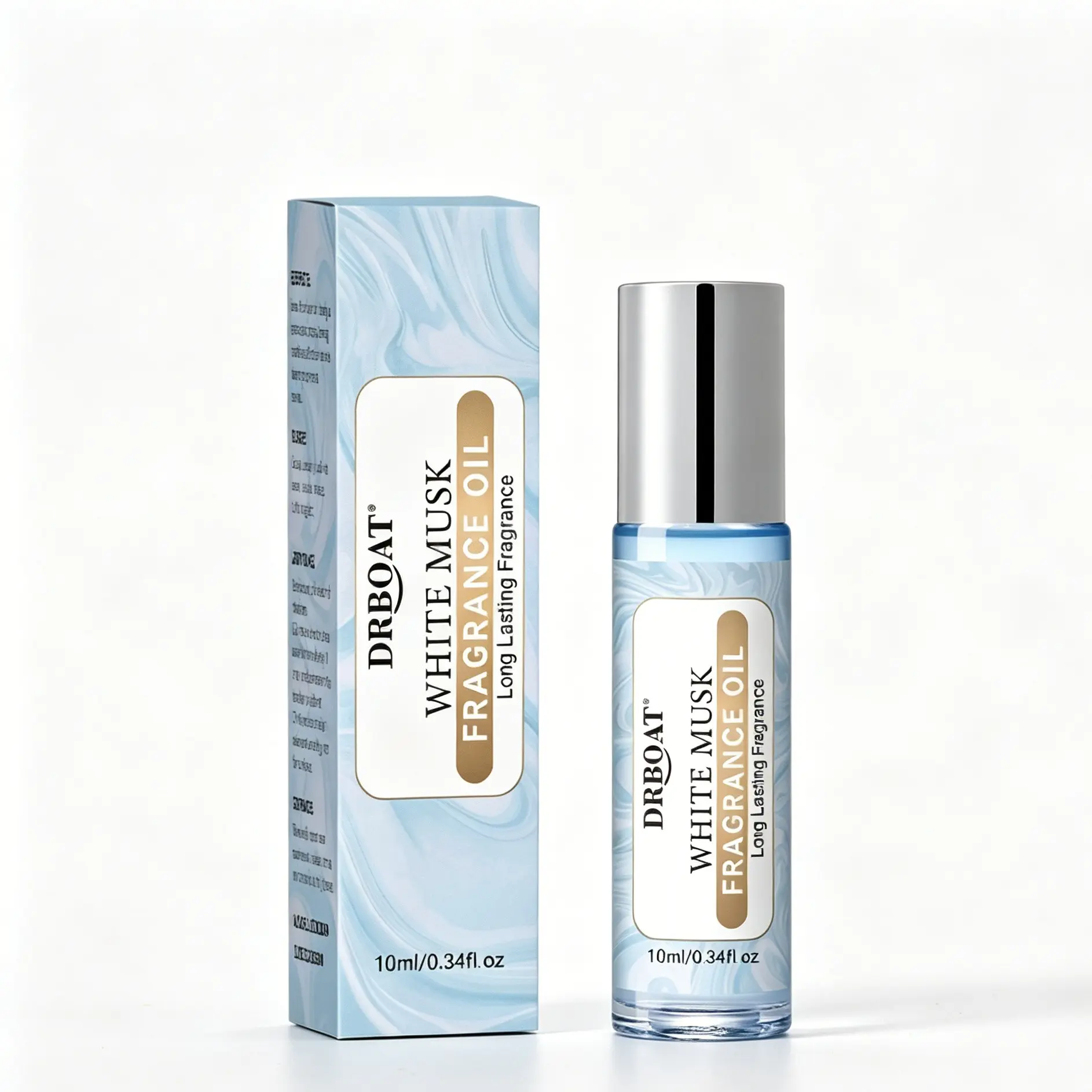 White Musk Pheromone Oil - 10ml Subtle Essential Pefume Oil, Original Musk Skin Body Oil for Dating, Lasting Pheromone Perfume Oil, 0.34 fl oz Travel Size Extrait de Parfum.