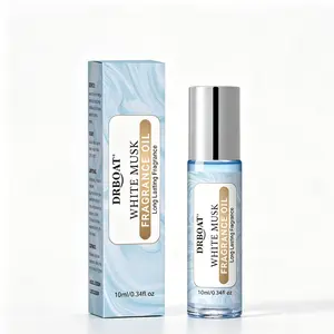 White Musk Pheromone Oil - 10ml Subtle Essential Pefume Oil, Original Musk Skin Body Oil for Dating, Lasting Pheromone Perfume Oil, 0.34 fl oz Travel Size Extrait de Parfum.