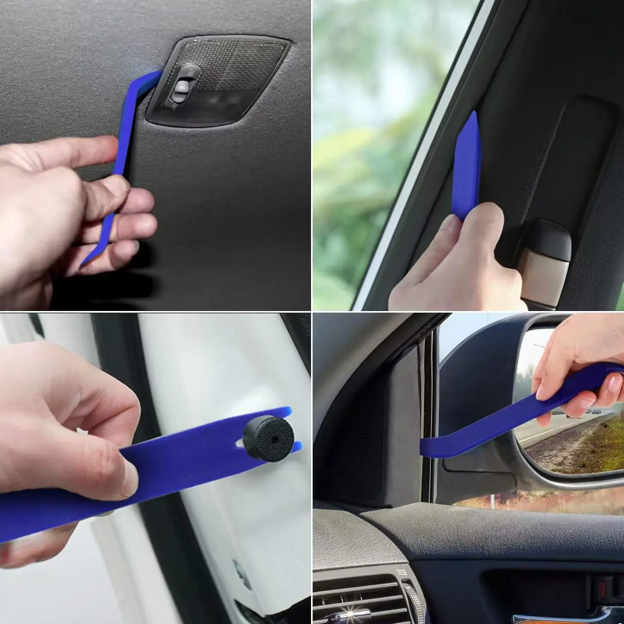 Car Panel Removal Tool Kit, Automotive Decorative Trim Removal Set, Interior Door Panel Dashboard Manual Tools, Car Repair Accessories, Automotive Maintenance Tools, Automotive Vehicle Tool
