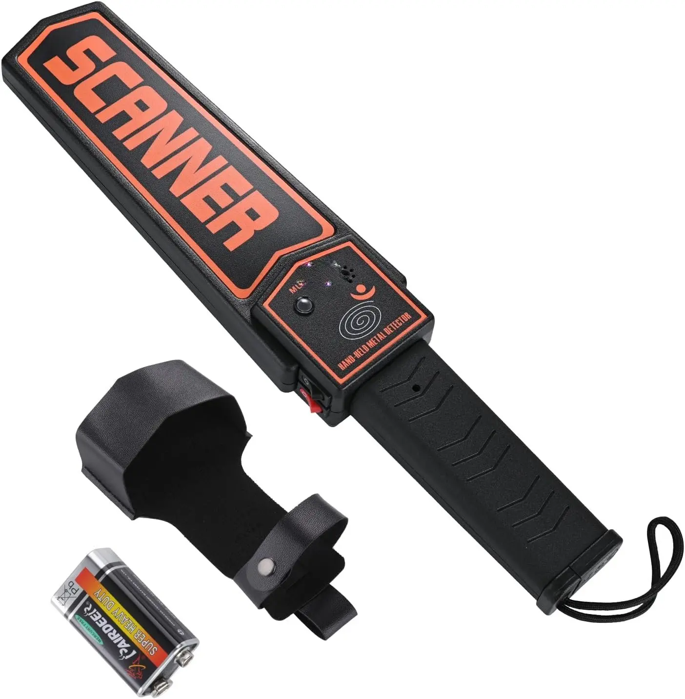 Handheld Metal Detector Wand  Scanner,Adjustable Sensitivity Scan,Portable High  Metal Check,Scan All Metal Products