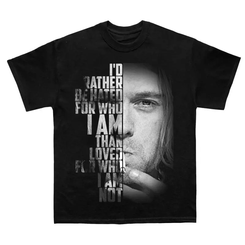 Kurt Cobain 90s Rock Culture T Shirt Gift For Fans