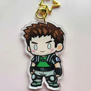 Chris Redfield Acrylic Keychain (Resident Evil 5)