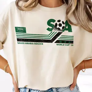 Saudi Arabia Soccer Vintage Comfort Colors Shirt Gift For Fan