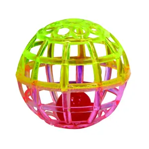 by Ethical Products - Classic Cat Toys for Indoor Cats - Interactive Cat Toys Balls Mice Catnip Toys - Alternative to Wand Toys and Electronic Cat Toys - Lattice Ball Multi Pack Small