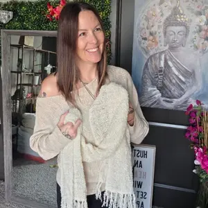 Off Shoulder Alpaca Sweater - Cream - Lightweight & Slouchy