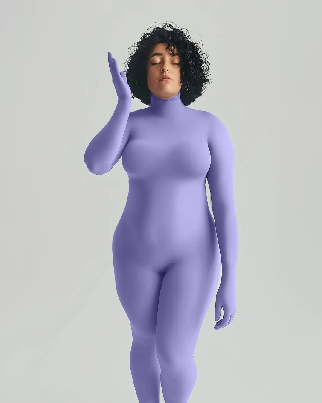 Second Skin Catsuit - Lilac