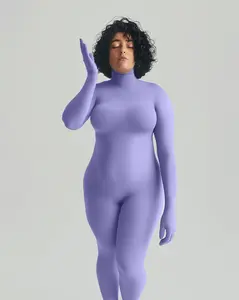 Second Skin Catsuit - Lilac