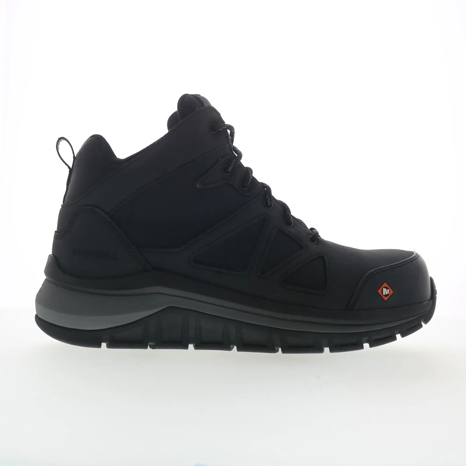Merrell Fullbench Speed Mid Carbon Toe Mens Black Work & Safety Boots