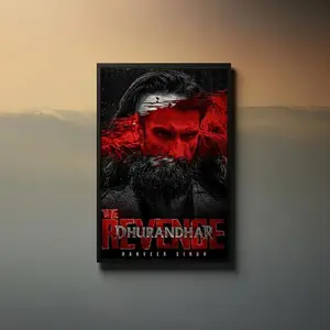 Movie Poster- Dhurandhar The Revenge (2026) - (Unframe)