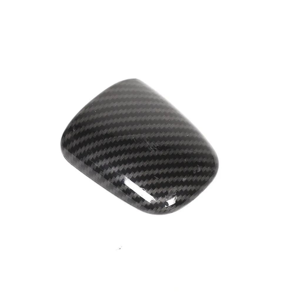 Carbon Fiber Inner Shift Lever Cover Trim - Self-Adhesive ABS Car Interior Kit, Car Accessories for Dodge Charger 2015-Up, Challenger 2015-Up, Durango 2018-Up
