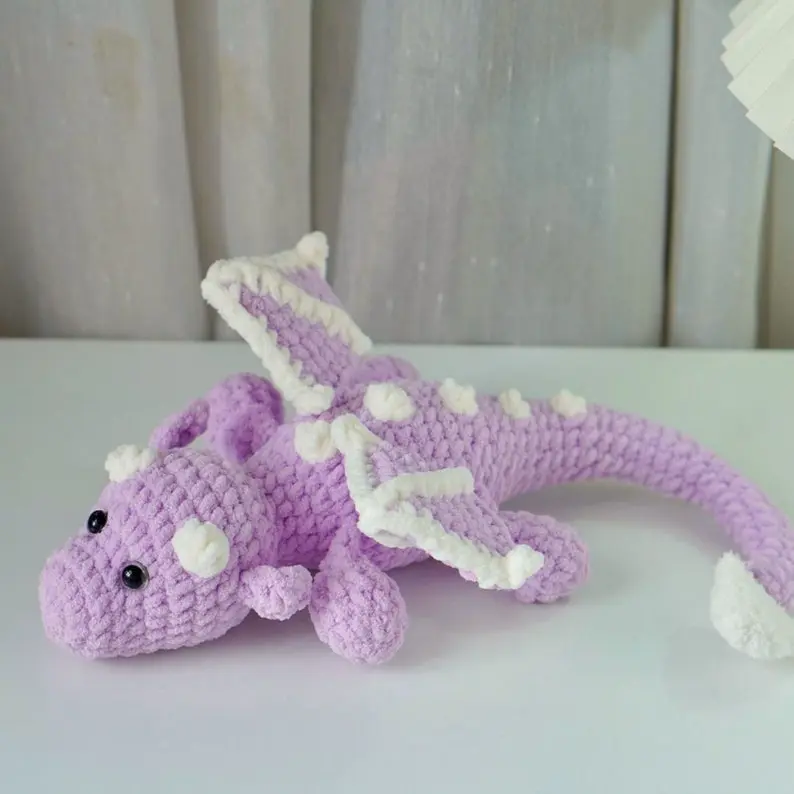 Small Fairy Dragon Amigurumi Crochet, Amigurumi Crochet, Crochet Dragon Cute Dragon Crochet