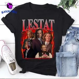 Lestat Bootleg Shirt, Vampire T-shirt, Anne Rice Novels, Lestat De Lioncourt tee, Vampire Romance, Fantasy Reader Shirt