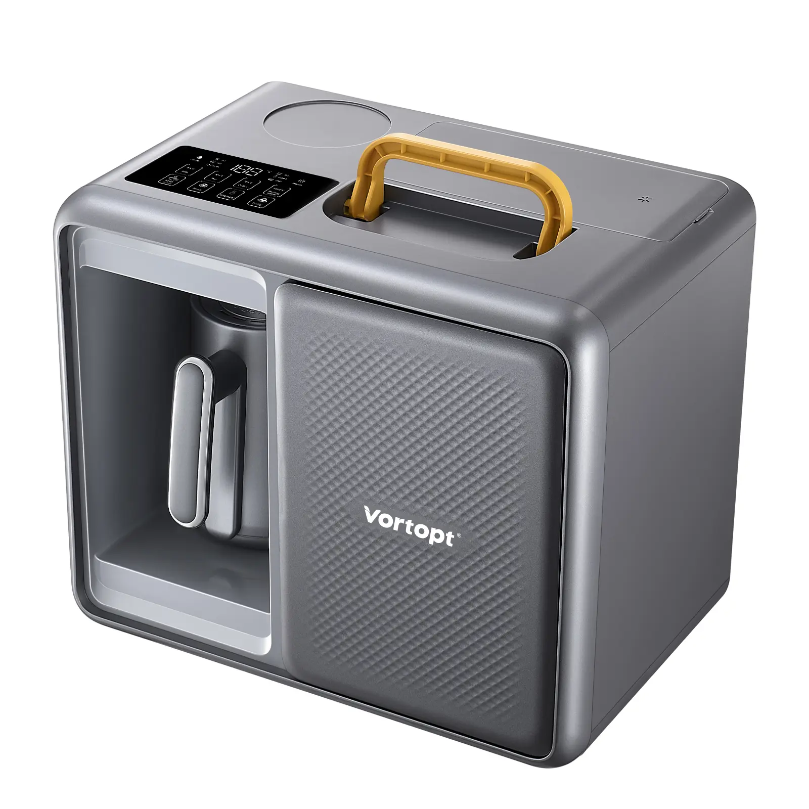 Vortop Portable RO Water Purifier and Hot Water Dispenser, 7 Temperature Settings, 4L Tank, 110V for RV, Camping, Home and Office