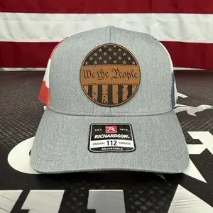 We the People -Center Design - Premium Quality Snapback Hat for Men or Women