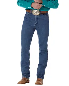 Wrangler Men's Men'S Dark Wash Slim Fit Denim Jeans - 10936Gbk