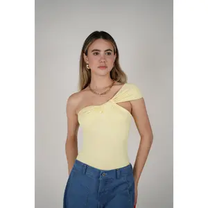 Allison Bodysuit – One-Shoulder Statement Fit