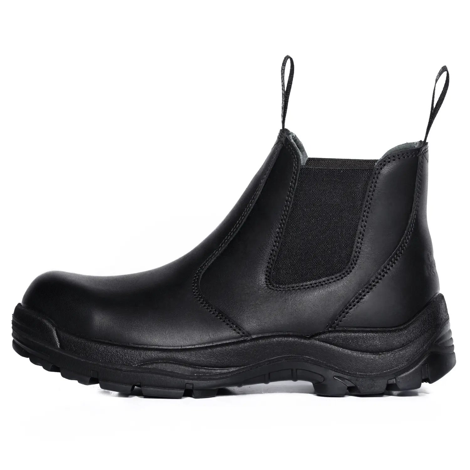 Golden Retriever Footwear Men's Kingsguard G6455 6-Inch Full-Grain Leather Work Boots, Lightweight Steel-Toe Safety Footwear for Outdoors, Cloth, Slip On, Basic, Wide, Work & Safety Footwear