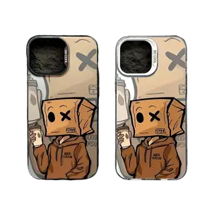 Matte Mobile Phone Case - 1pc Paper Box for Man, Simple & Fashionable, Suitable for iPhone 17 16 15 14 13 12 11 PRO MAX PLUS,AIR and iPhone XR XS MAX 7 8Plus 16E SE