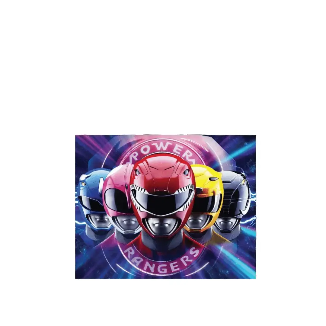Power Rangers Themed Print Banner - Festive Backdrop, Home Decoration, Essential Party Supplies