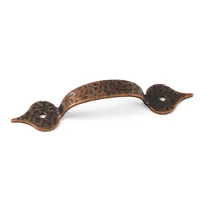 212 MAIN Colonial Doorknob Handle - 3.25 in. Center-to-Center, Antique Copper (Model 21007) for Sailing Water Sports, Center-To-Center 3.25"