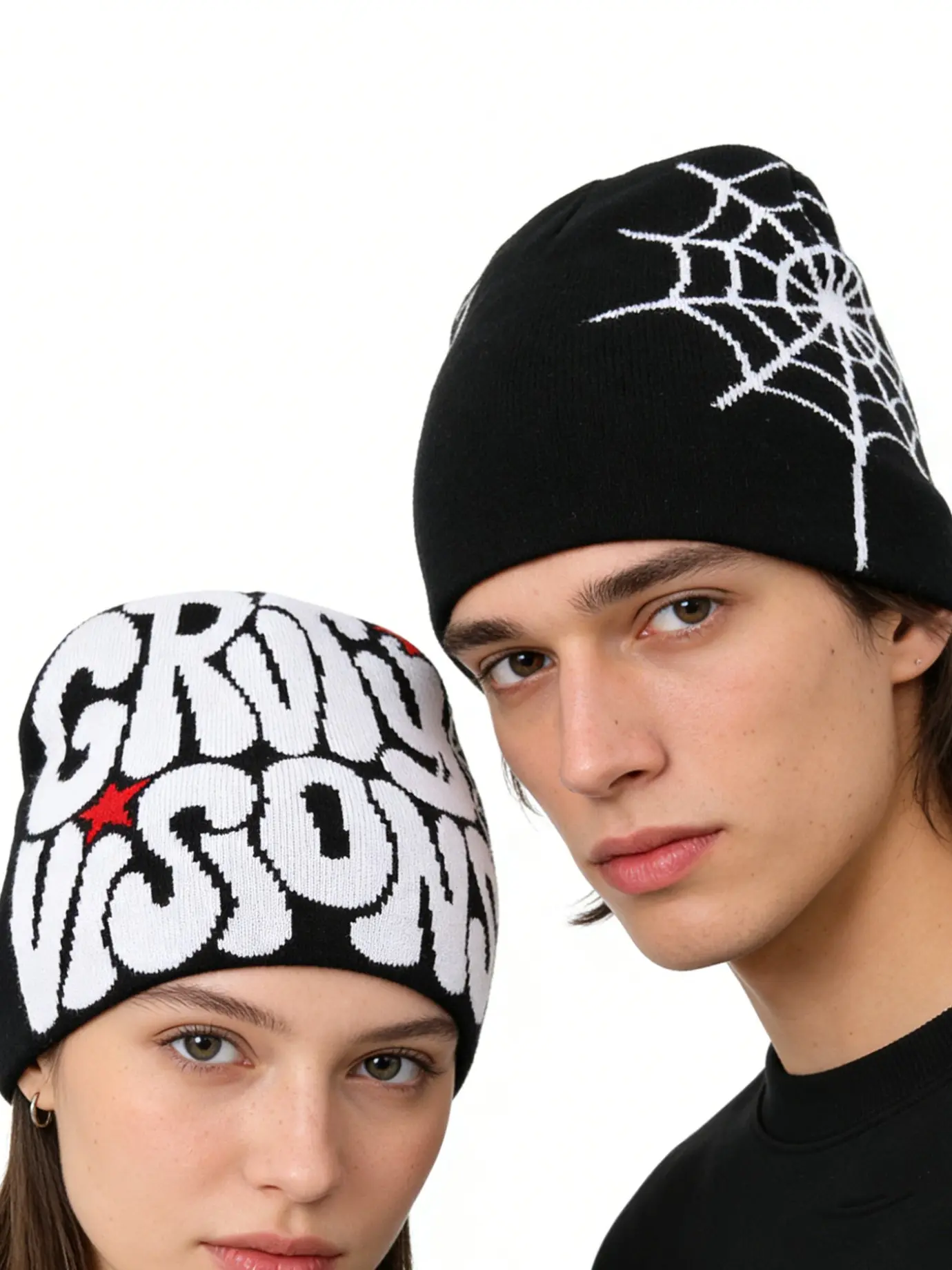 Special Price! Street Hip-Hop Style 【Knit Fashion Beanie Hat】, Vintage Warm Fitted Cap for Fall & Winter, Trendy Streetwear Accessory