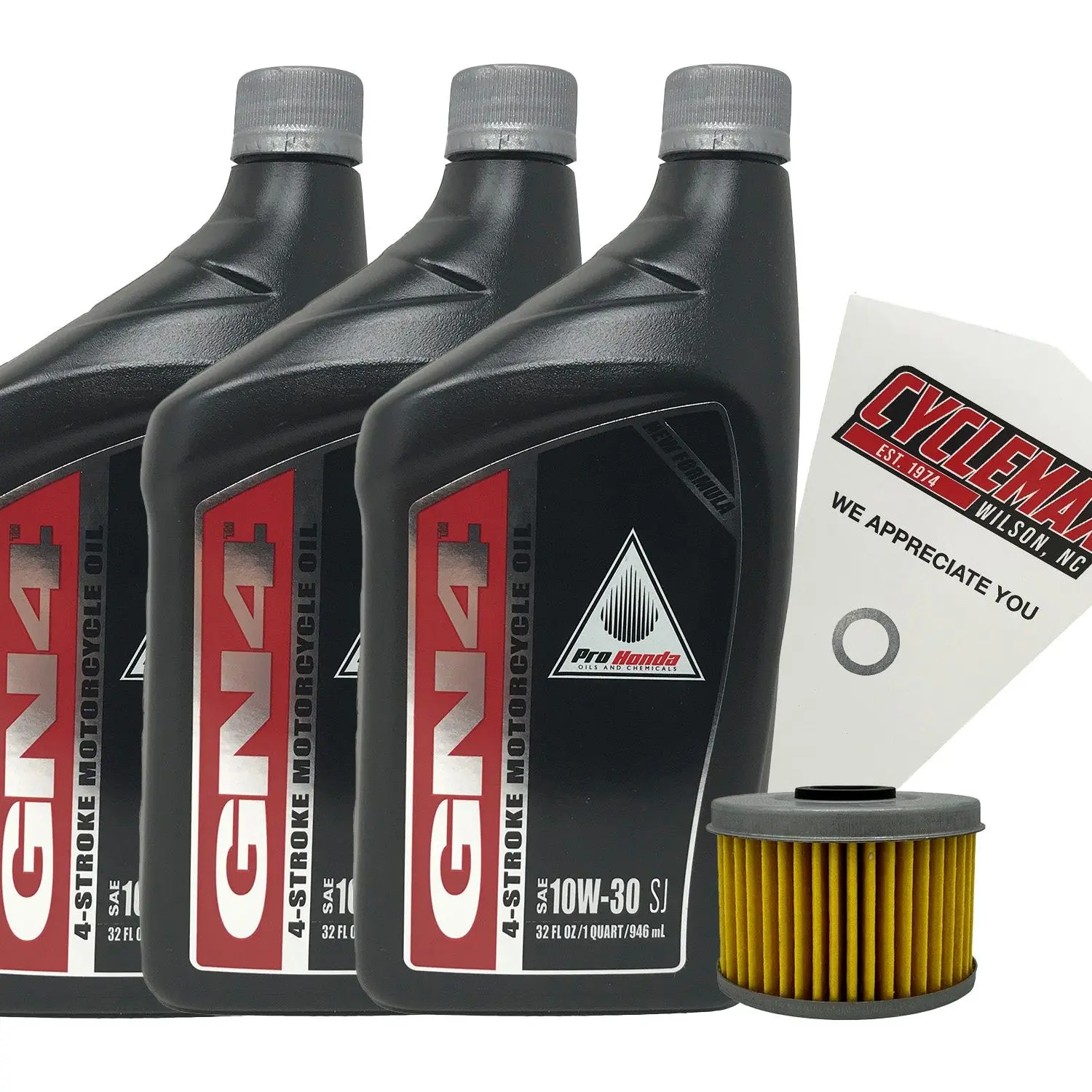 Honda GN4 Standard 10W-30 Oil Change Kit for 2007-2014 TRX420