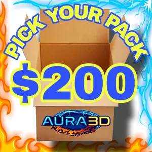 Aura3D 3D Print Figure Pack + $100 on us// YOU Choose the Prints // $300 Value