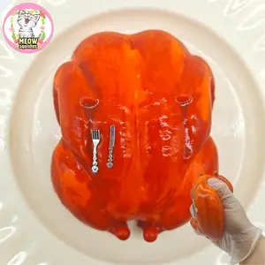 handmade christmas roast chicken squishy toys