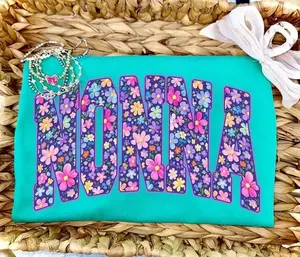 [Sale Up To 50%] Comfort Color Floral Nonna T-Shirt, Spring Nonna Sublimation Design, Nonna Shirt T-Shirt, Mother’s Day, Gift For Mama