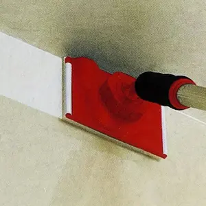 Professional Latex Paint Brush with Extension Pole, Multi-Functional Wall and Ceiling Corner Painting Tool for Precise Color Separation, Corner Painting Aid