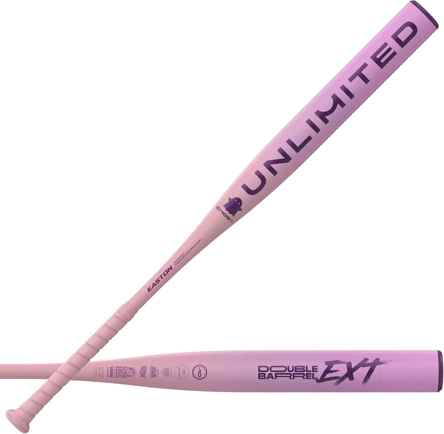 Easton Ghost Unlimited -8 Drop Fastpitch Softball Bat, Approved for All Fields, 34 Inch