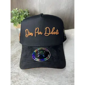 Dios Por Delante HAT Black