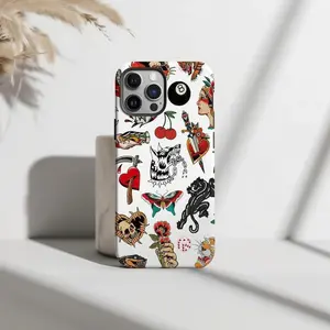 Checkered Phone case for MagSafe iPhone 16 Pro Max iPhone 15 iPhone 14 Checkerboard pattern iPhone Cases, 2025 Simple Phone Case